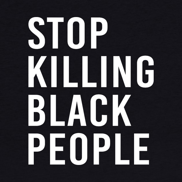 Stop Killing Black People Black Lives Matter Justice For George by Love Newyork